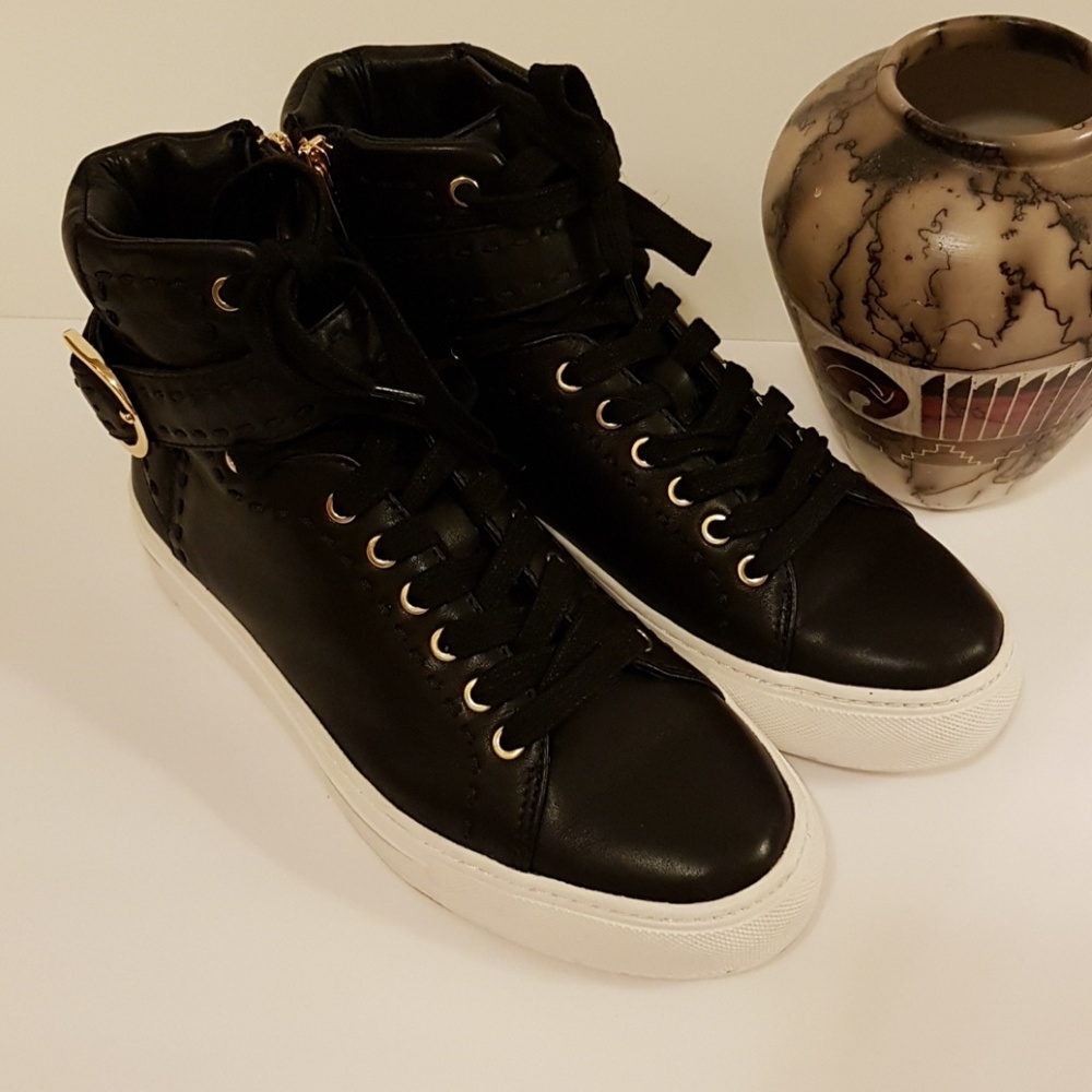 Rachel zoe bjorn Bjorn Soft Vachetta Hi-Top Sneake
